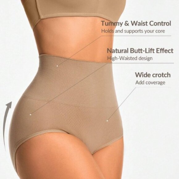 NEW without tag Shapewear High Waist Elastic Abdomen Control Butt Lifting - Picture 1 of 7